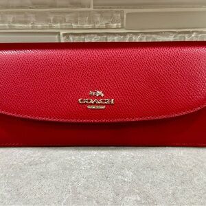 Coach Red Women's Envelope Wallet